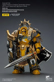 Warhammer Imperial Fists Actionfigur Legion Praetor in Tartaros Terminator Armourwith Power Sword and Vigil Storm Shield 14 cm