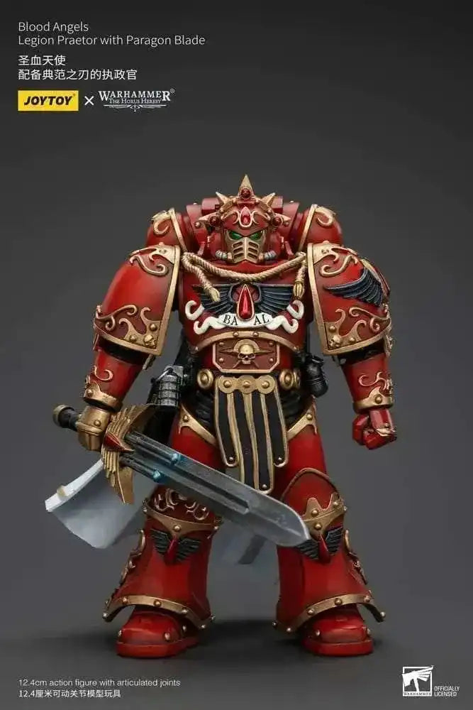 Warhammer The Horus Heresy Actionfigur 1/18 Blood Angels Legion Praetor with Paragon Blade 13 cm - Smalltinytoystore