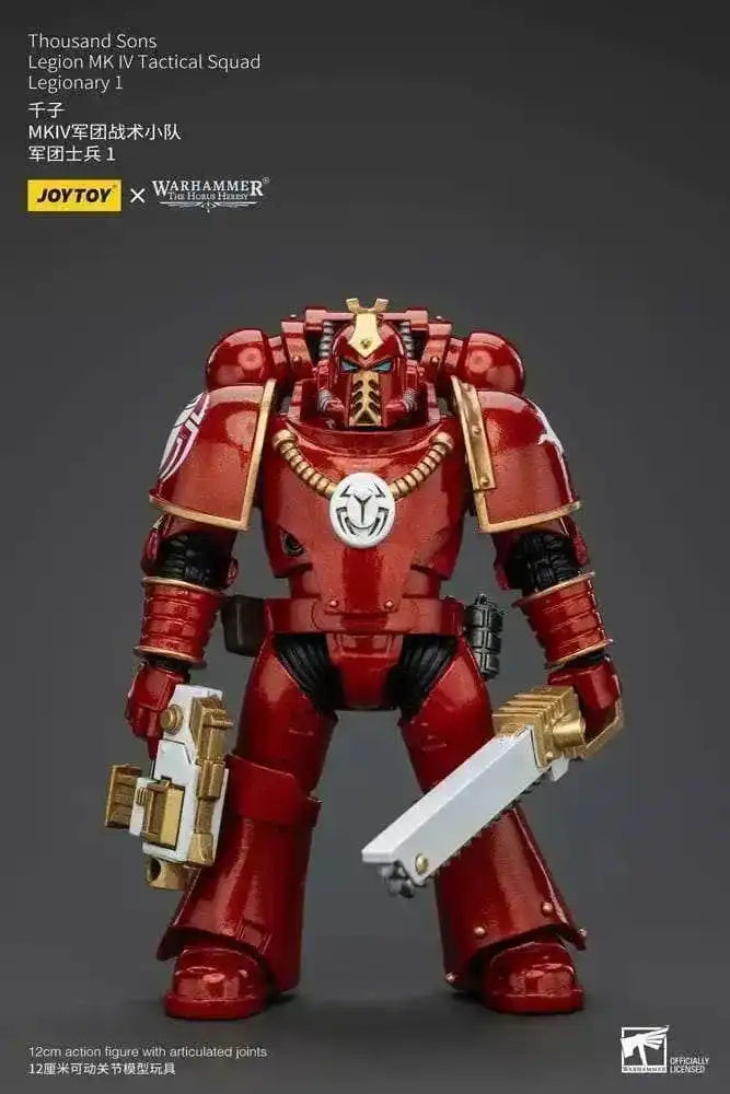 Warhammer The Horus Heresy Actionfigur 1/18 Thousand Sons Legion MK IV Tactical Squad Legionary 1 12 cm - Smalltinytoystore