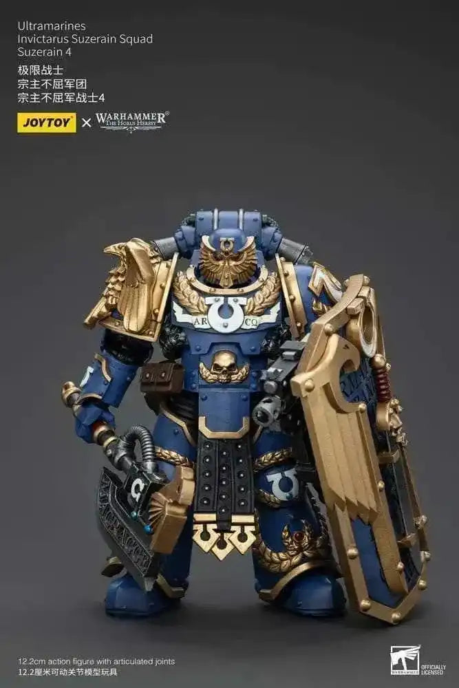 Warhammer The Horus Heresy Actionfigur 1/18 Ultramarines Invictarus Suzerain Squad Suzerain 4 12 cm - Smalltinytoystore