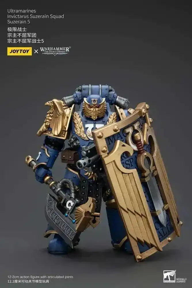 Warhammer The Horus Heresy Actionfigur 1/18 Ultramarines Invictarus Suzerain Squad Suzerain 5 12 cm - Smalltinytoystore