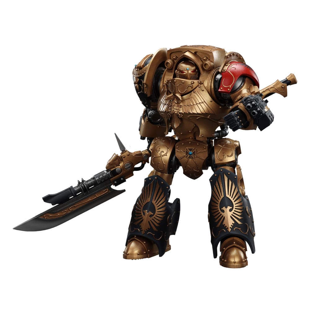 Warhammer The Horus Heresy Actionfigur Legio Custodes Contemptor-Achillus Dreadnought 25 cm - Beschädigte Verpackung - Smalltinytoystore