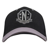 Wednesday Baseball Cap Nevermore Academy Black - Smalltinytoystore