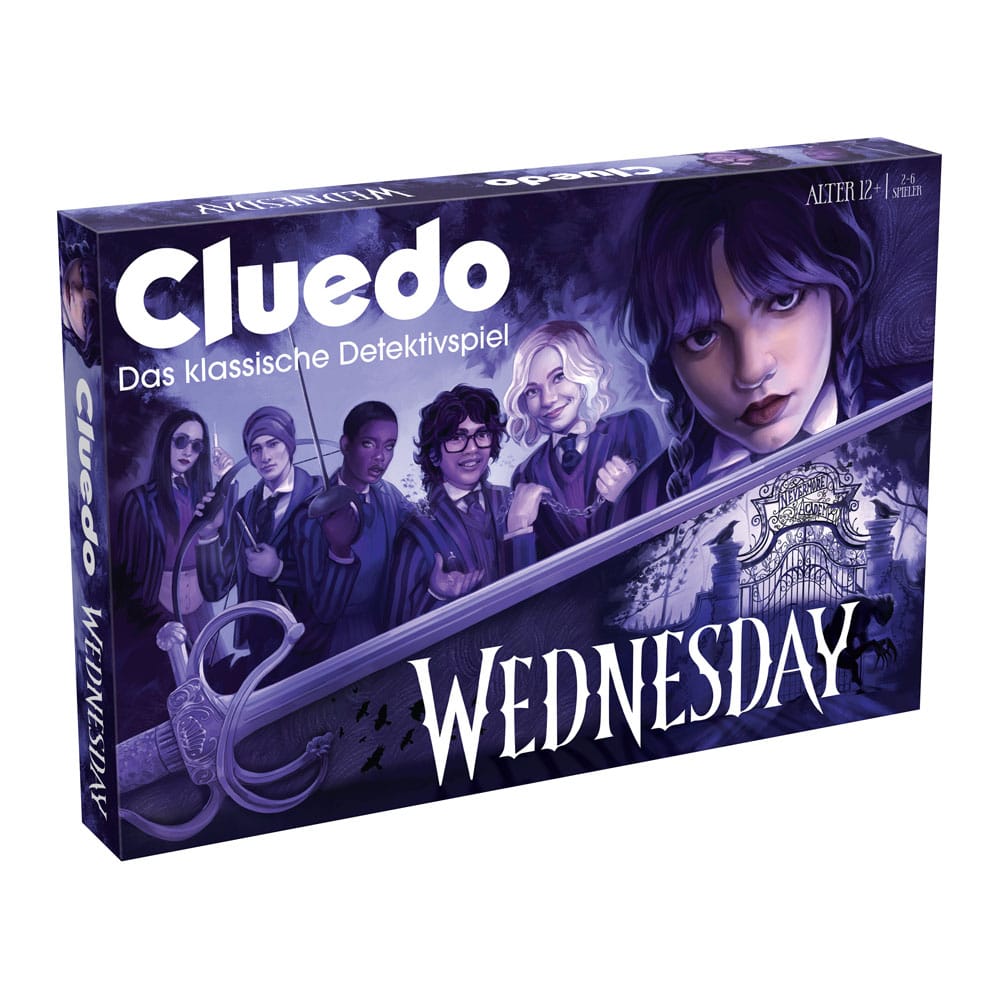 Wednesday Brettspiel Cluedo *Deutsche Version* - Smalltinytoystore