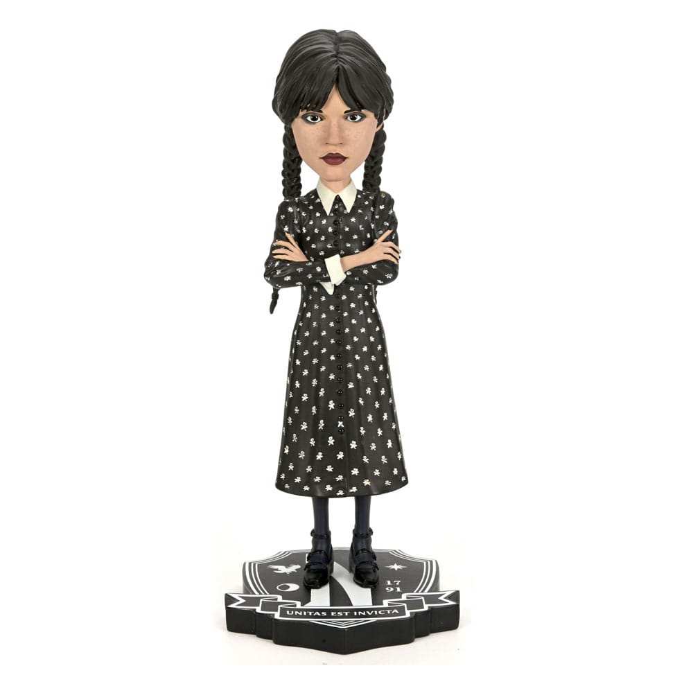 Wednesday Head Knocker Wackelkopf-Figur Wednesday Addams 21 cm - Smalltinytoystore