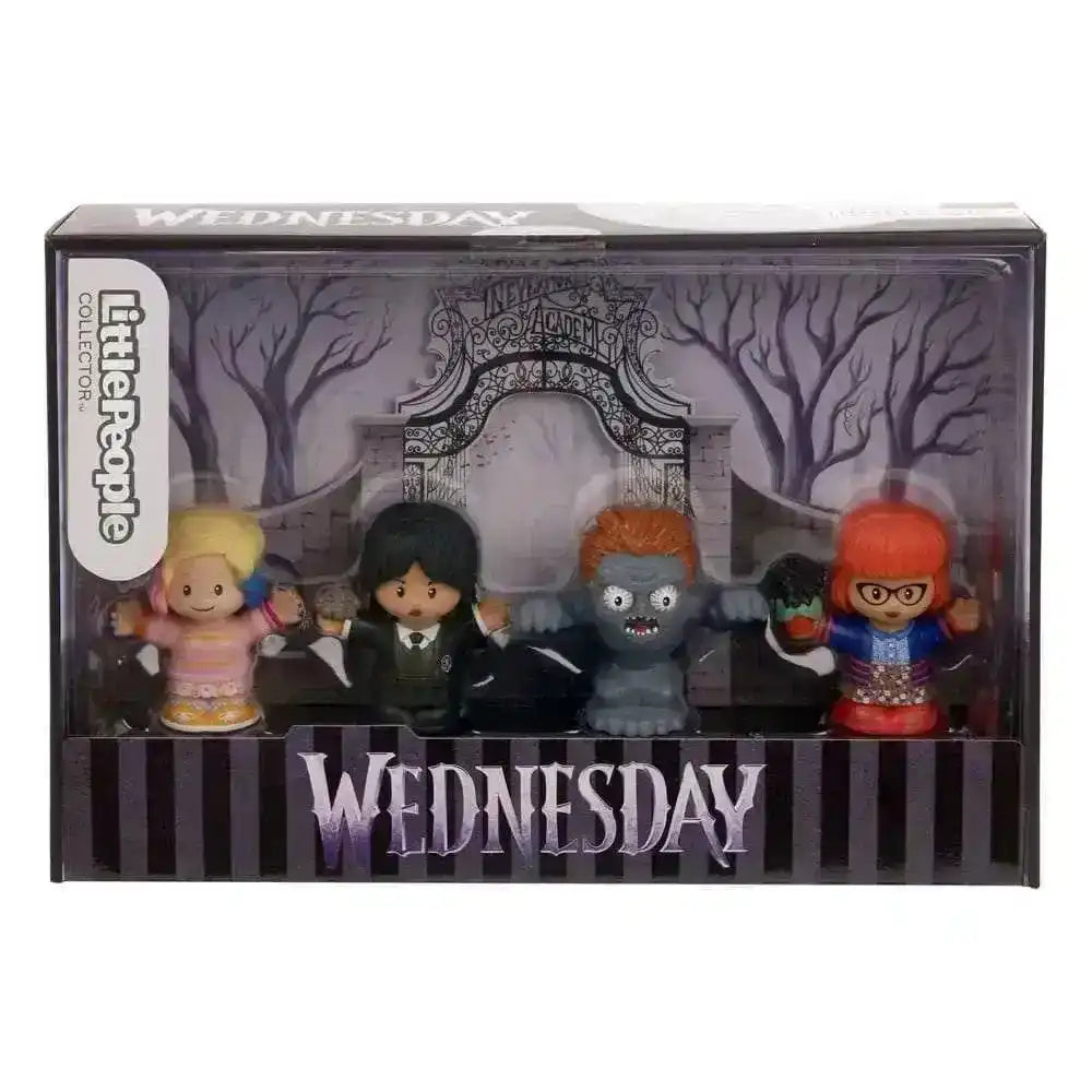 Wednesday Little People Collector Minifiguren 4er-Pack 6 cm - Smalltinytoystore