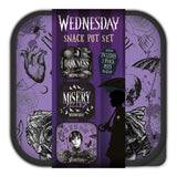 Wednesday Lunchboxen 3 in 1 Snack Pots - Smalltinytoystore