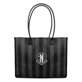 Wednesday: Nevermore Academy Black Shopping Bag - Smalltinytoystore