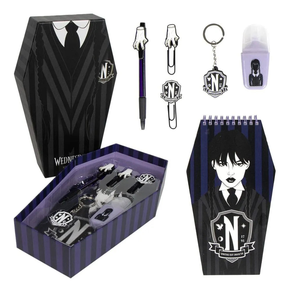 Wednesday Schreibset 6-teilig - Smalltinytoystore