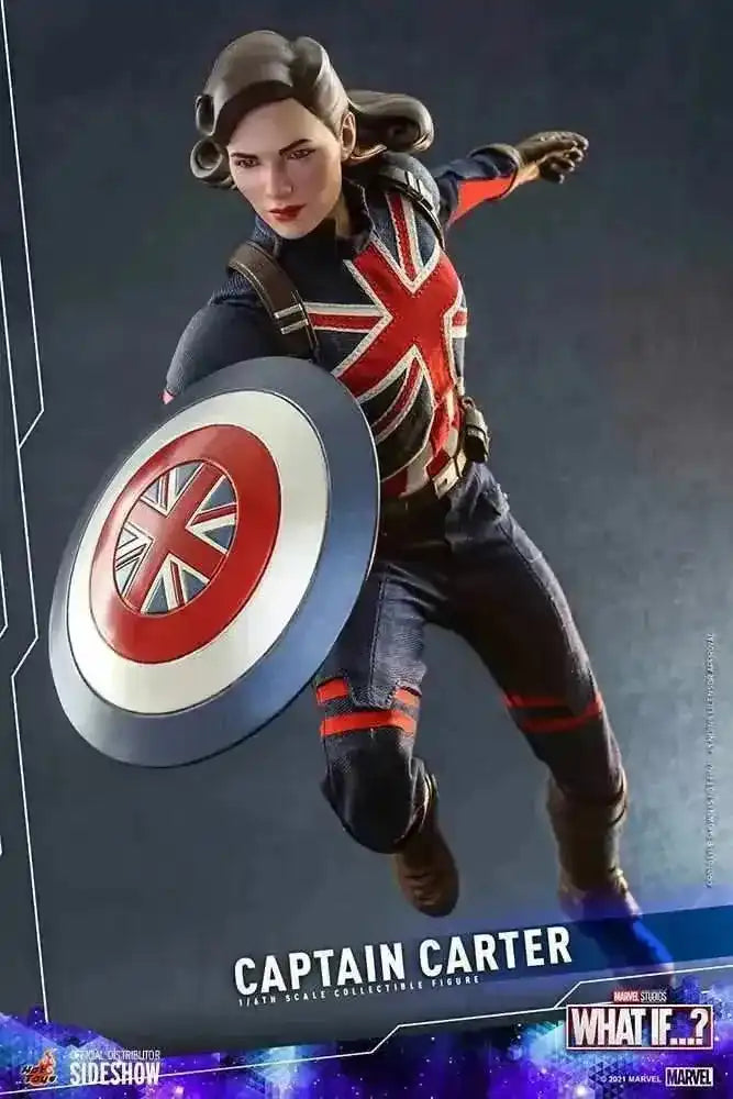 What If...? 1/6 Captain Carter 29 cm HOT TOYS - Smalltinytoystore