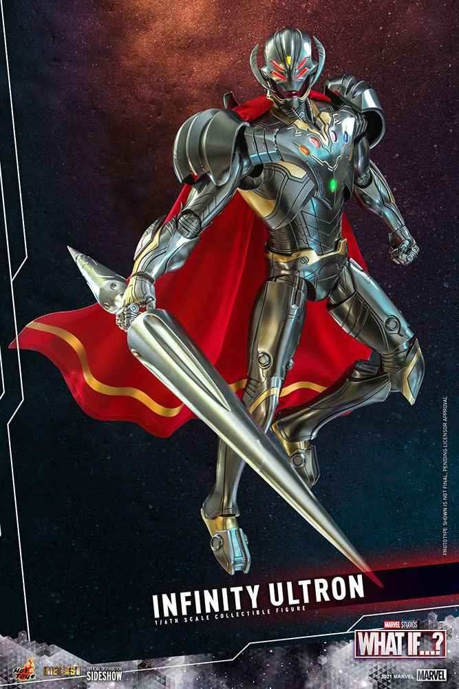 What If...? 1/6 Infinity Ultron 39 cm HOT TOYS - Smalltinytoystore