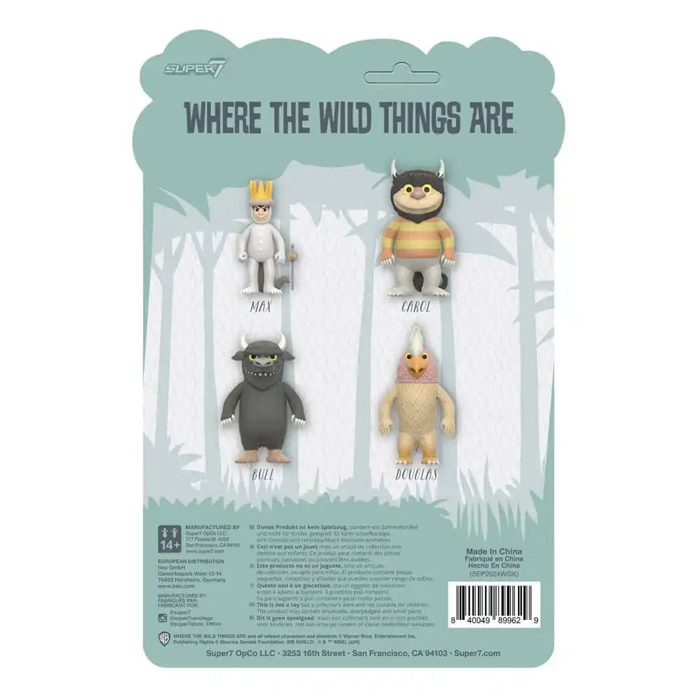 Where The Wild Things Are ReAction Actionfigur Wave 01 Douglas (Monster) 10 cm - Smalltinytoystore