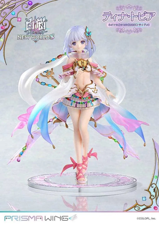 White Cat Project Prisma Wing PVC Statue 1/7 Tina Topia (The 10 Billion Tridollars of Neon Island) 22 cm - Smalltinytoystore