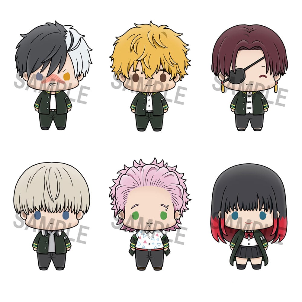 Wind Breaker Chokorin Mascot Series Sammelfiguren 6er-Pack Vol. 2 5 cm - Smalltinytoystore
