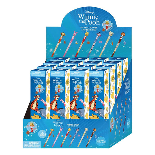 Winnie Puuh Stift 3D Head Topper Spinning Pen - Smalltinytoystore