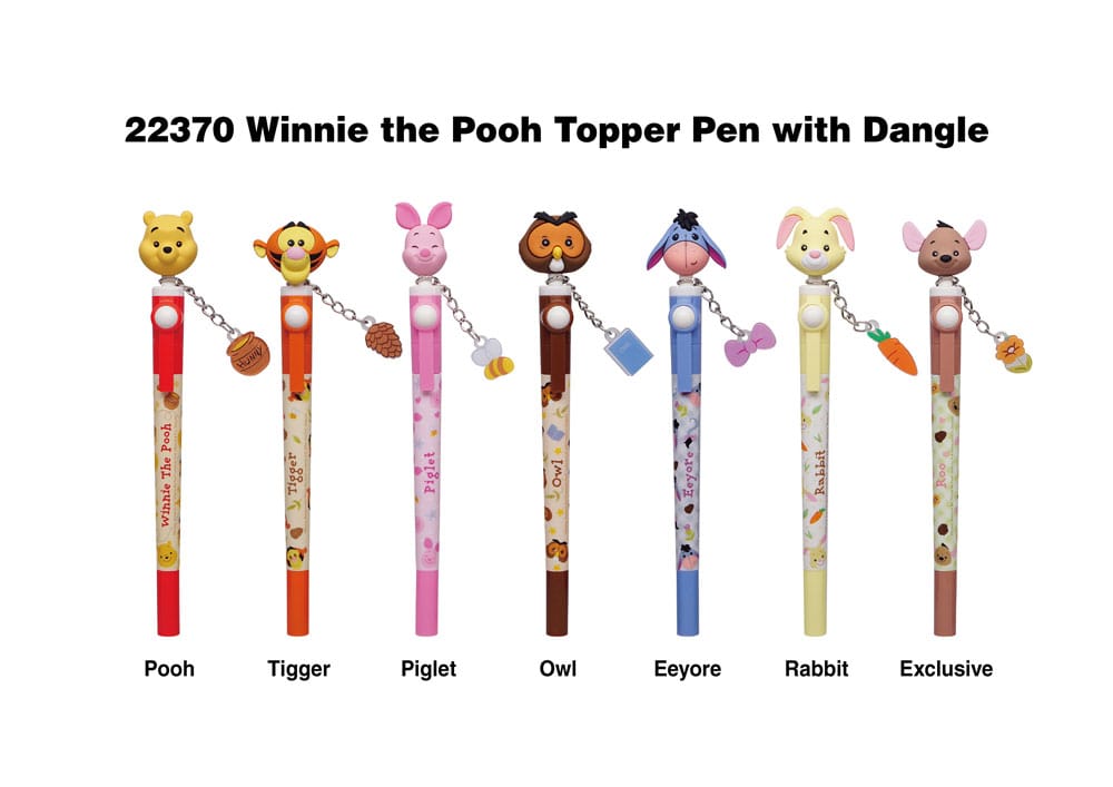 Winnie Puuh Stift 3D Head Topper Spinning Pen - Smalltinytoystore