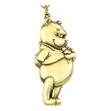 Winnie Puuh Zinn-Schlüsselanhänger Winnie the Pooh - Smalltinytoystore