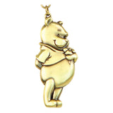 Winnie Puuh Zinn-Schlüsselanhänger Winnie the Pooh - Smalltinytoystore
