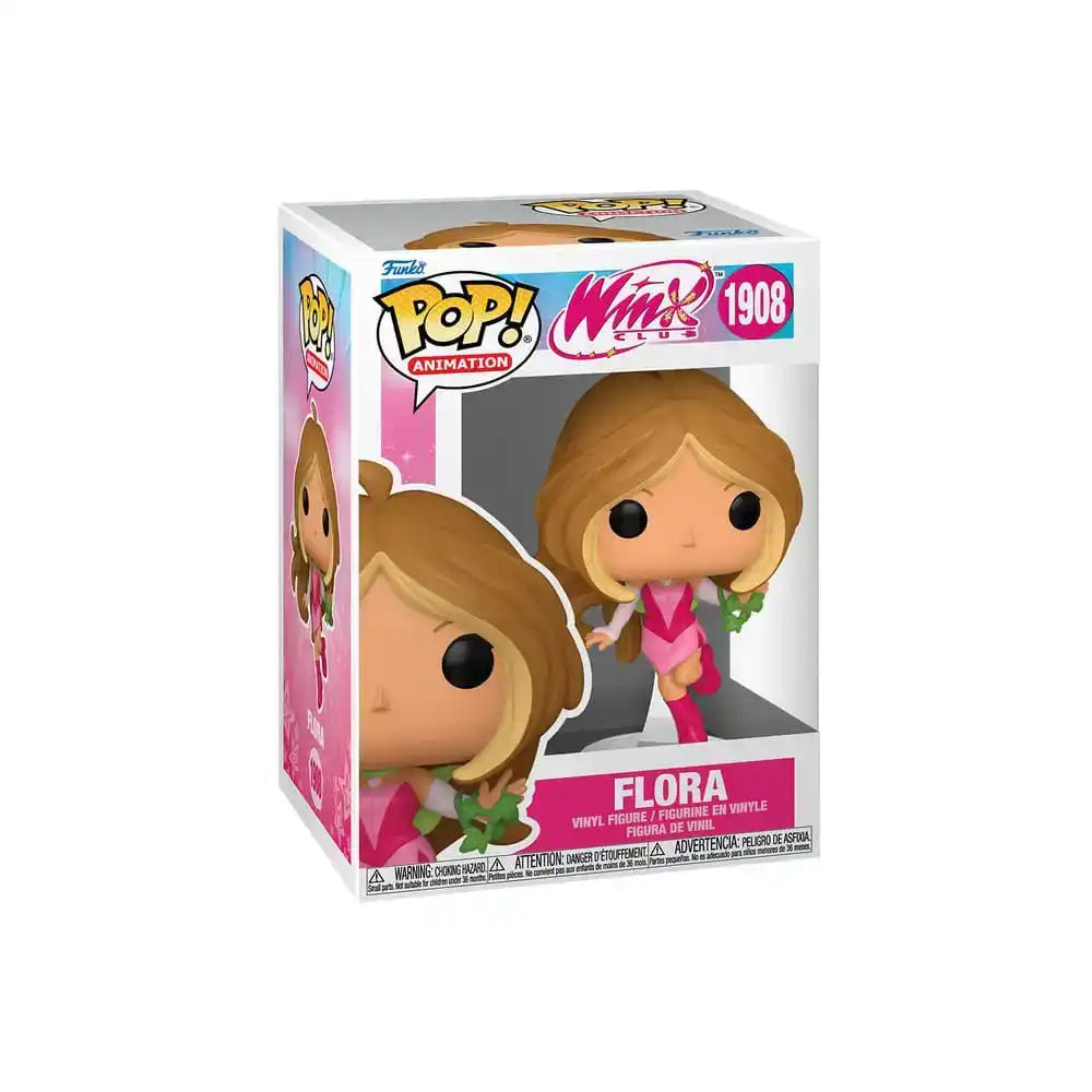 Winx Club POP! Animation Figur Flora 9 cm - Smalltinytoystore