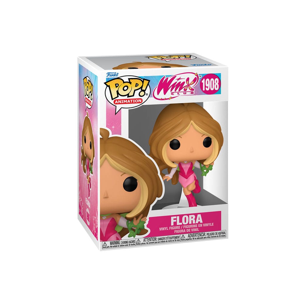 Winx Club POP! Animation Figur Flora 9 cm - Smalltinytoystore