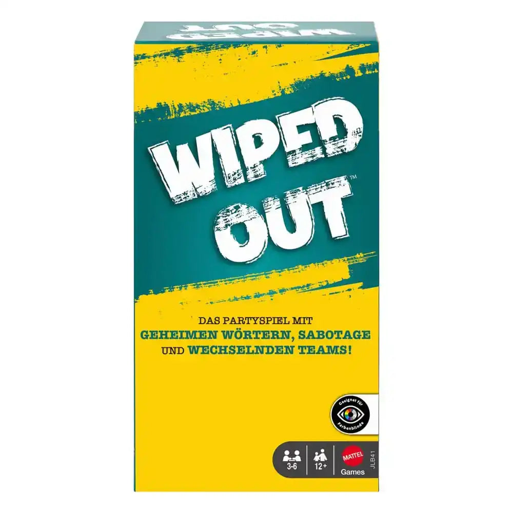 Wiped Out Partyspiel *Deutsche Version* - Smalltinytoystore