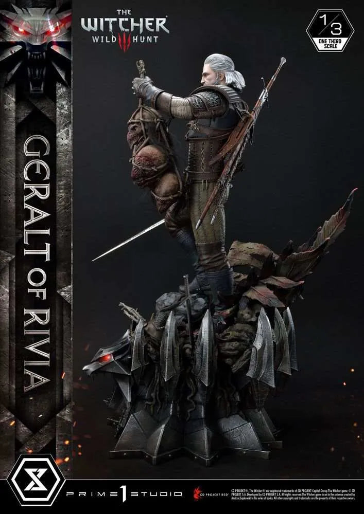 Witcher 3 Wild Hunt Statue 1/3 Geralt von Riva 88 cm - Smalltinytoystore