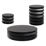 WizKids Deep Cuts Bases für Miniaturen 12er-Pack schwarz - Smalltinytoystore