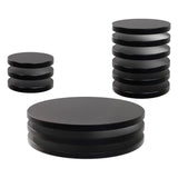 WizKids Deep Cuts Bases für Miniaturen 12er-Pack schwarz - Smalltinytoystore