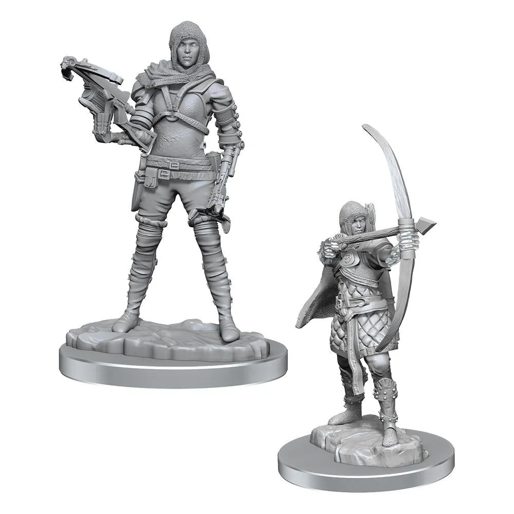 WizKids Deep Cuts Miniatures Miniaturen unbemalt 2er-Pack Human Rogue - Smalltinytoystore