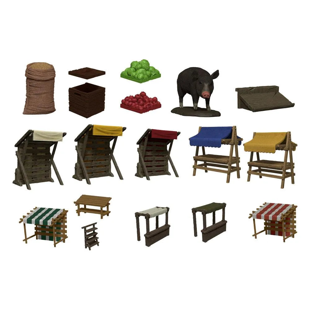 WizKids Dungeon Dressings: Merchant's Row - Smalltinytoystore