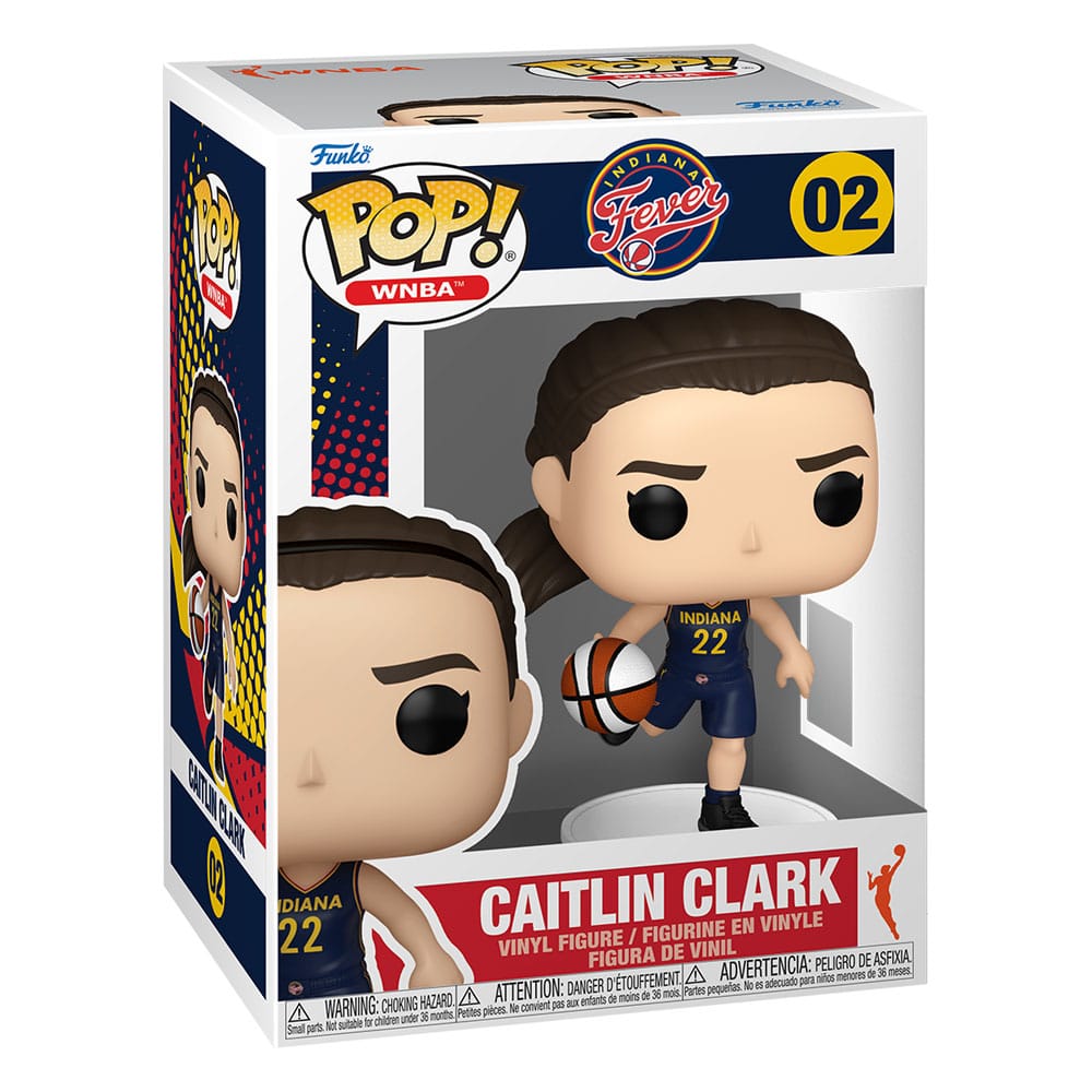 WNBA POP! Vinyl Figur Indiana Fever: Caitlin Clark 9 cm - Smalltinytoystore