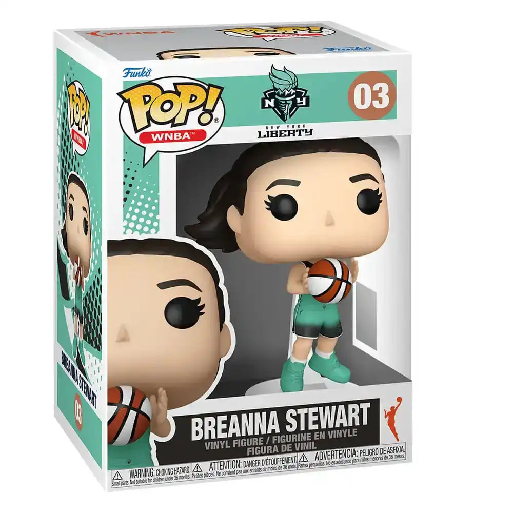 WNBA POP! Vinyl Figur New York Liberty: Breanna Stewart 9 cm - Smalltinytoystore