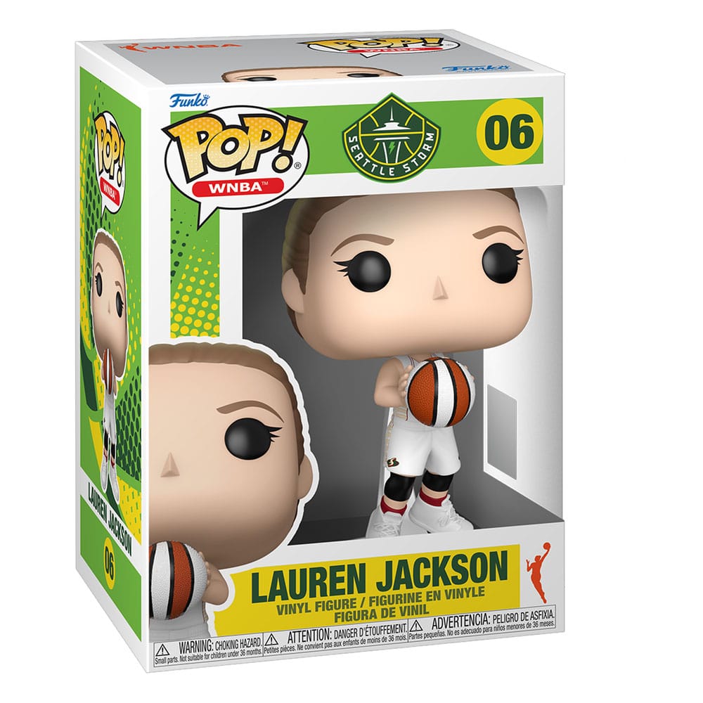 WNBA POP! Vinyl Figur Seattle Storm: Lauren Jackson 9 cm - Smalltinytoystore