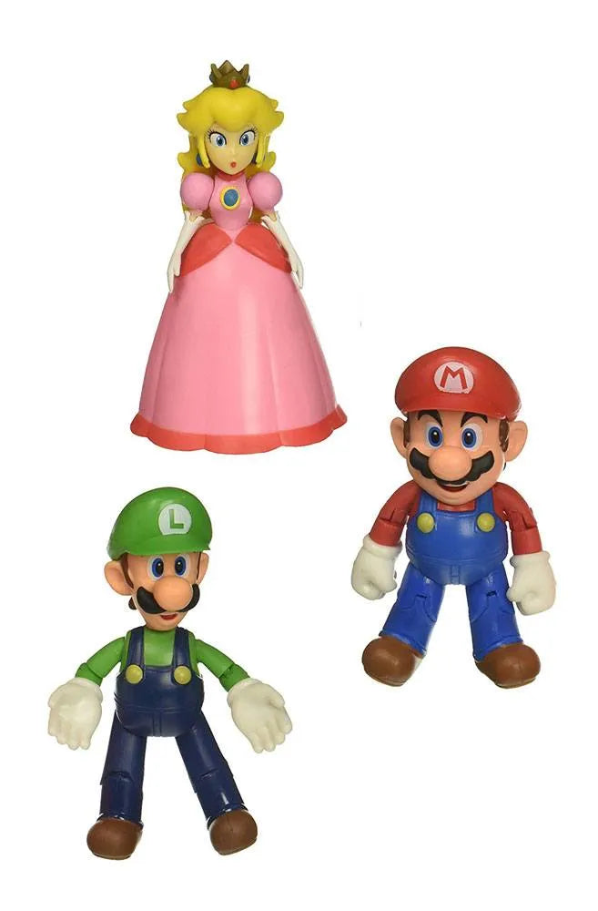 World of Nintendo Actionfiguren 3er-Pack Pilzkönigreich 10 cm - Smalltinytoystore