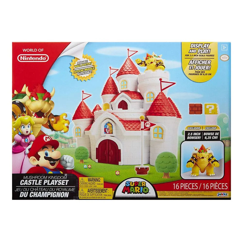 World of Nintendo Spielset Super Mario Pilz-Palast - Smalltinytoystore