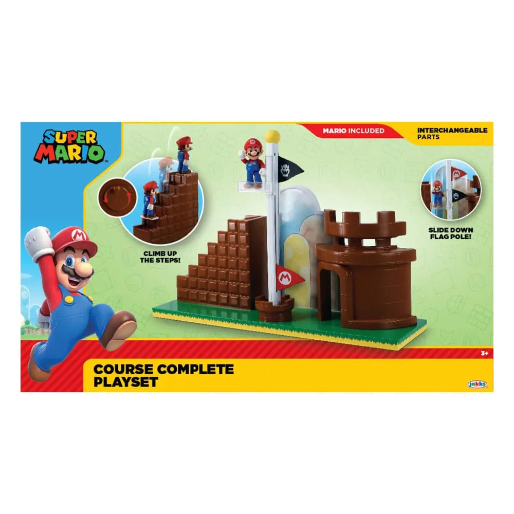 World of Nintendo Super Mario Minifiguren Spielset End Level - Smalltinytoystore