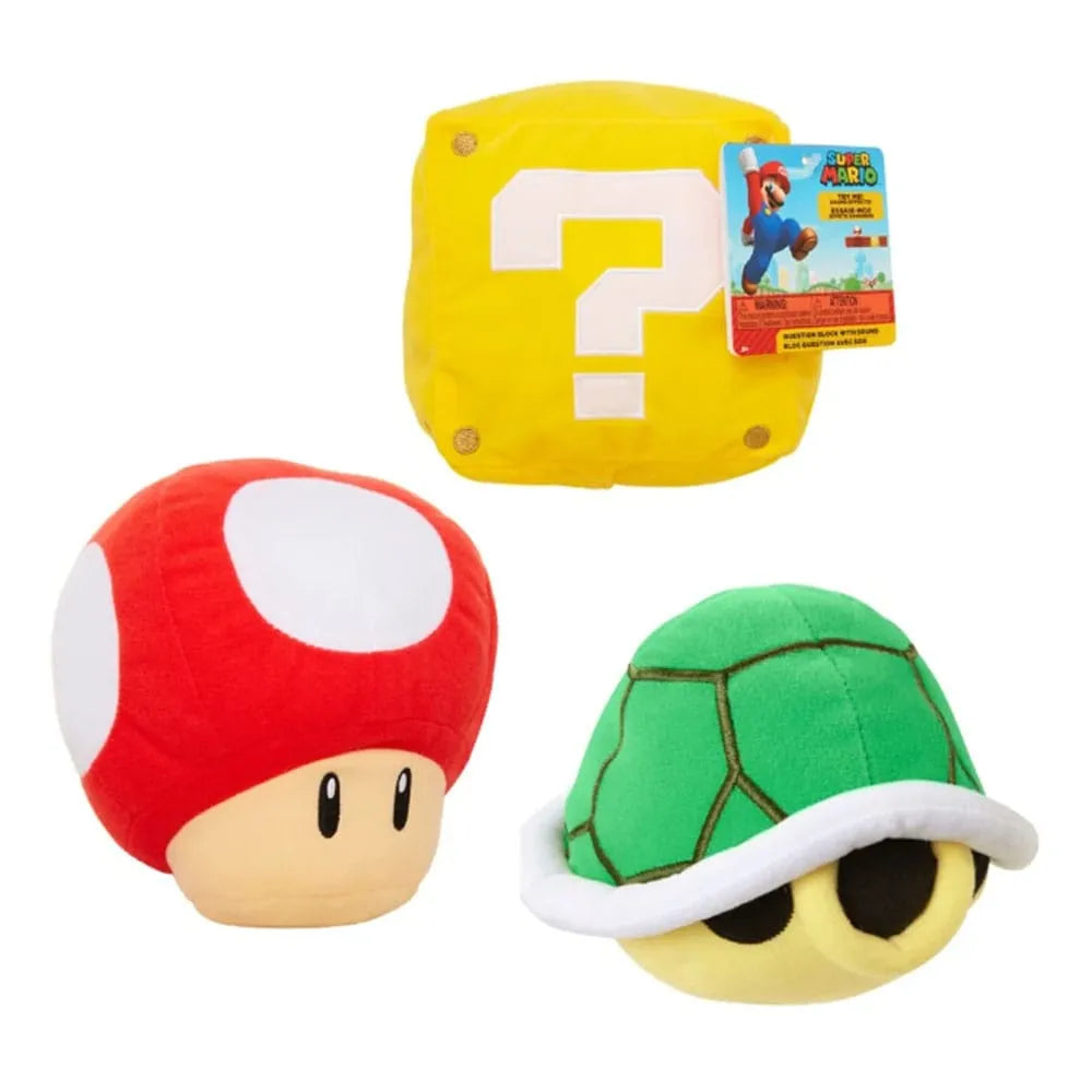 World of Nintendo Super Mario Plüschfiguren Sortiment (6) - Smalltinytoystore