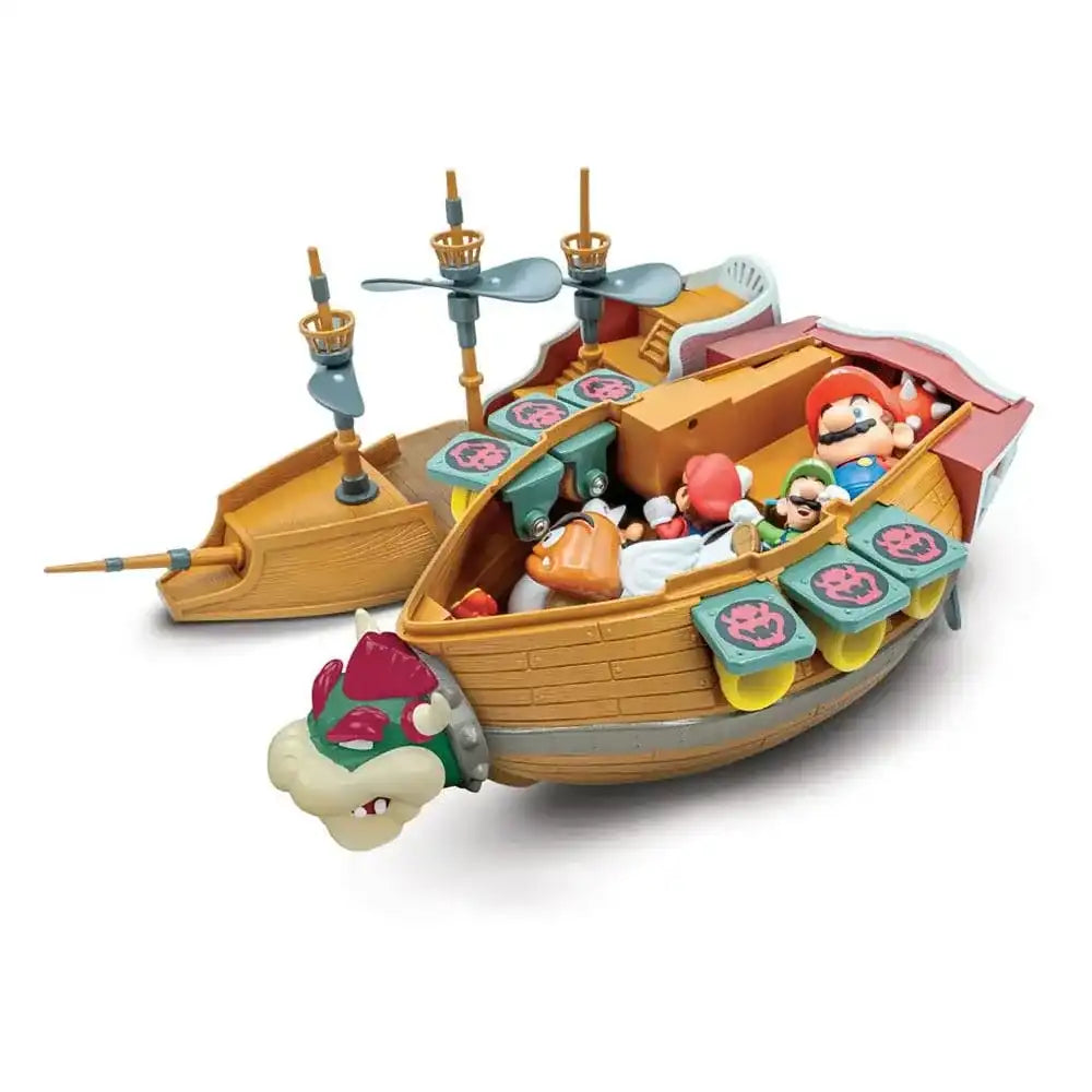 World of Nintendo Super Mario Spielset Bowsers Luftschiff Deluxe - Smalltinytoystore