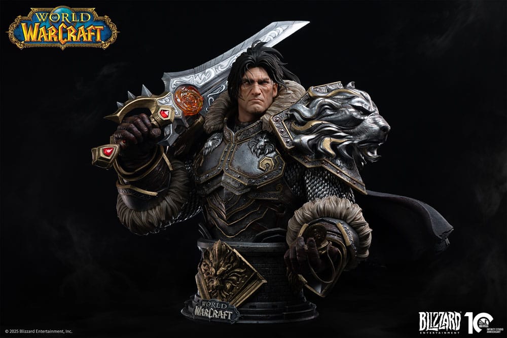 World of Warcraft Büste 1/3 Varian Wrynn 46 cm - Smalltinytoystore