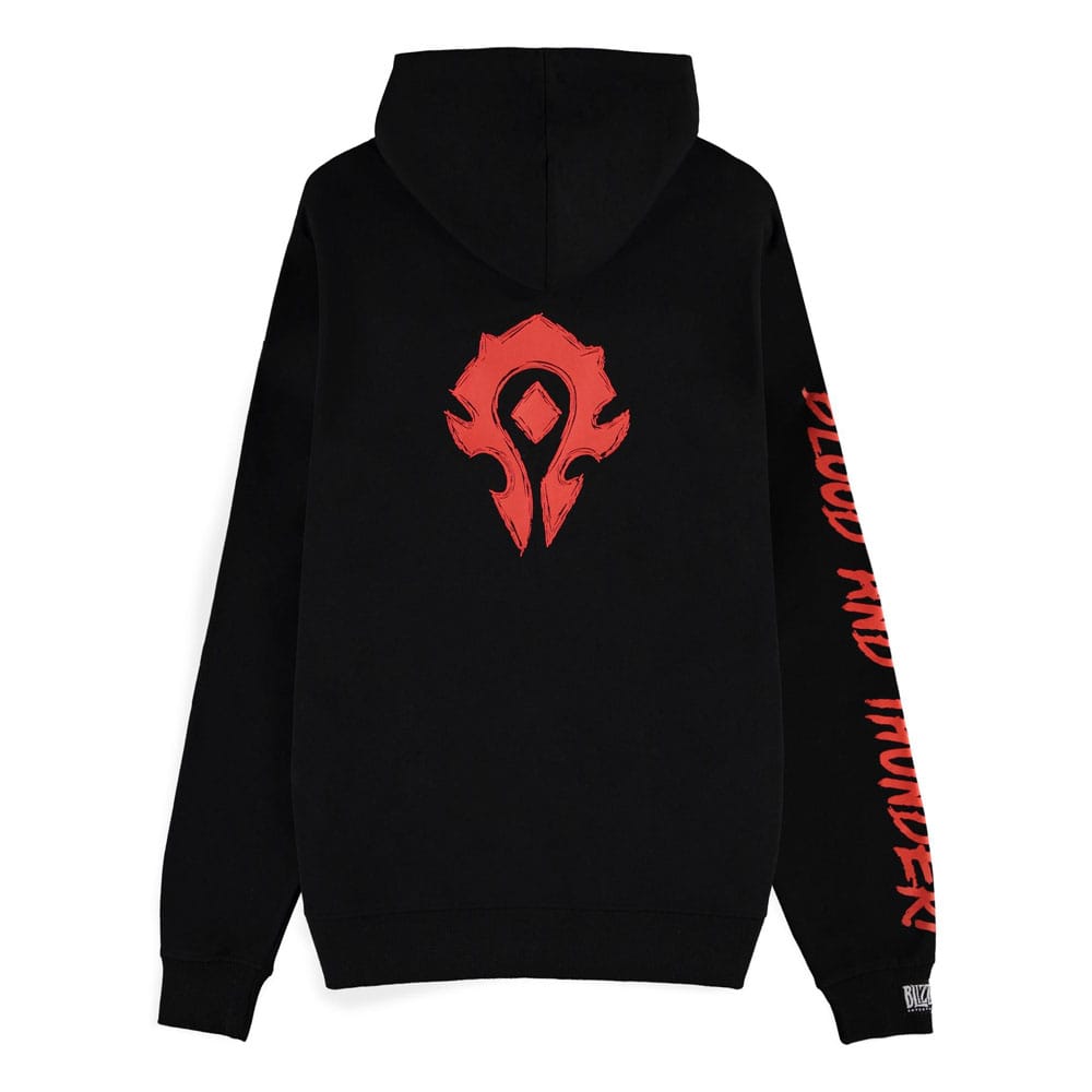 World of Warcraft Kapuzenjacke mit Reißverschluß Blood & Thunder Größe M - Smalltinytoystore