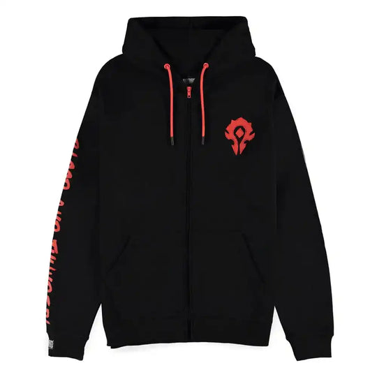 World of Warcraft Kapuzenjacke mit Reißverschluß Blood & Thunder Größe M - Smalltinytoystore