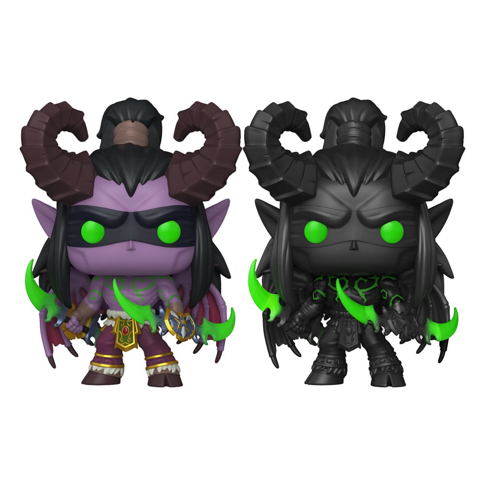 World of Warcraft POP! Games Vinyl Figur Illidan w/CH 9 cm Sortiment (6) - Smalltinytoystore