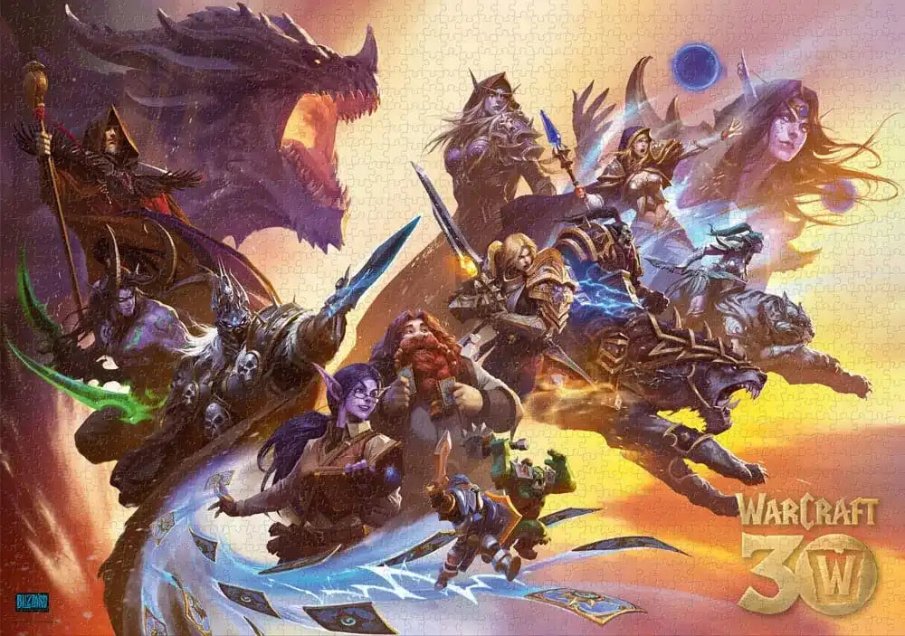 World of Warcraft Puzzle 30th Anniversary (1000 Teile) - Smalltinytoystore