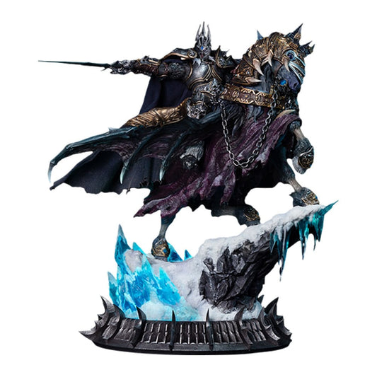World of Warcraft Statue The Lich King & Invincible 68 cm - Smalltinytoystore