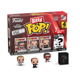 WWE Bitty POP! Vinyl Figuren 4er-Pack Bret Hart 2,5 cm - Smalltinytoystore