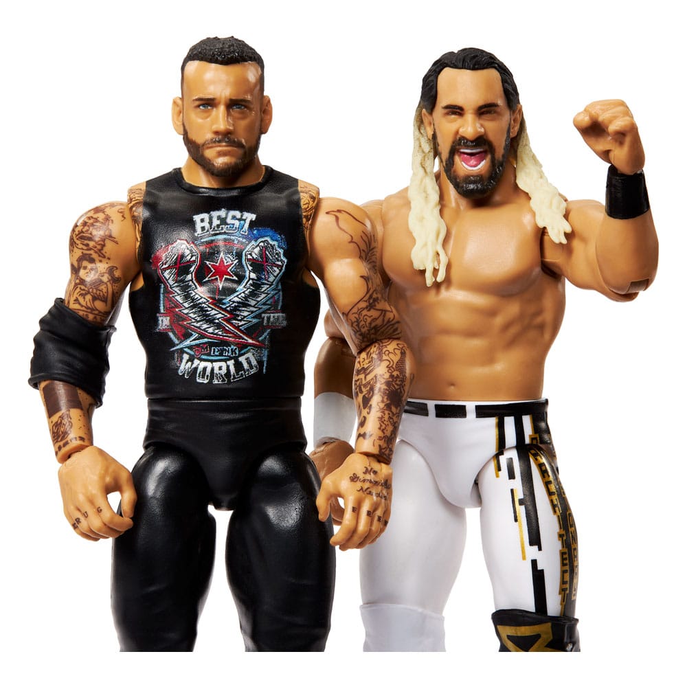 WWE Main Event Showdown Actionfiguren CM Punk vs Seth "Freakin" Rollins 2-Pack 15 cm - Smalltinytoystore
