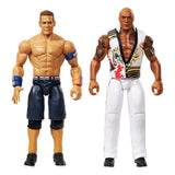 WWE Main Event Showdown Actionfiguren The Rock Final Boss vs John Cena 2-Pack 15 cm - Smalltinytoystore