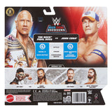WWE Main Event Showdown Actionfiguren The Rock Final Boss vs John Cena 2-Pack 15 cm - Smalltinytoystore