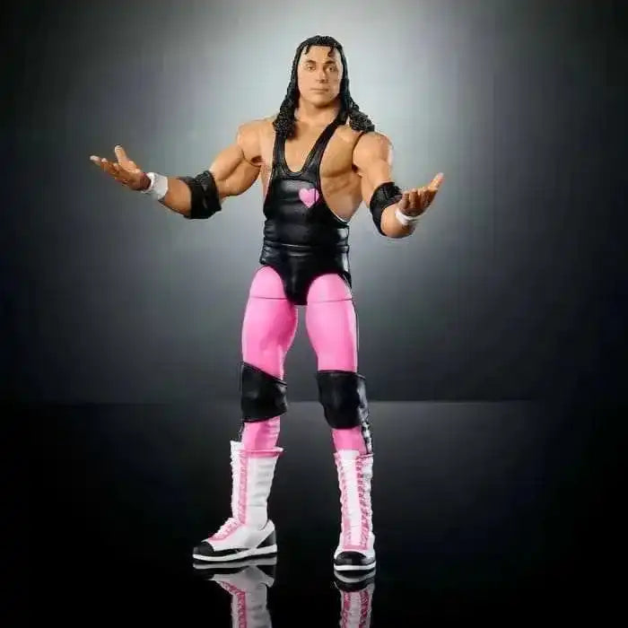 WWE WrestleMania Elite Collection Actionfigur Bret "Hit Man" Hart 15 cm - Smalltinytoystore