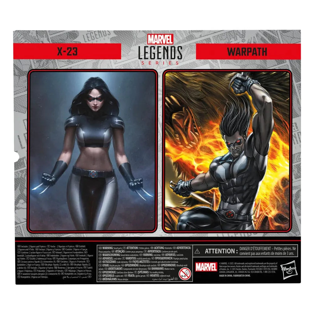 X-Force Marvel Legends Actionfiguren 2er-Pack X-23 & Warpath 15 cm - Smalltinytoystore